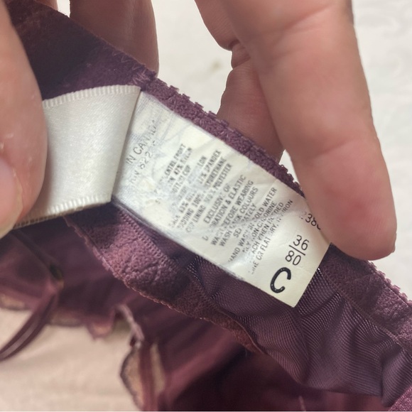 Gorgeous Vintage Tapestry Bra Excellent Condition Vogue Dessous 36C Embroidered - Picture 8 of 11